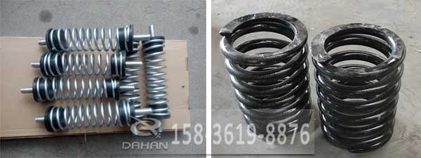 鋼絲壓彈簧：是由鋼絲制成形狀有：圓柱形于圓錐形兩種。