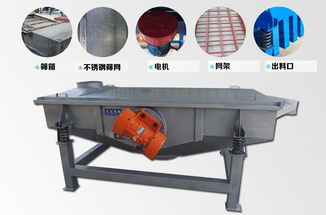 小型直線振動篩結(jié)構(gòu) 小型直線振動篩結(jié)構(gòu)