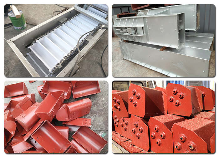 TD型斗式提升機料斗，機殼展示圖